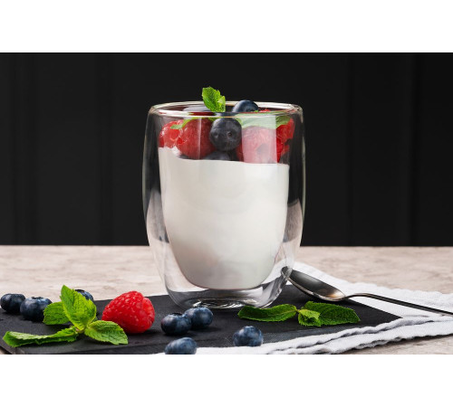 Стакан с двойными стенками Glass Big Bubble