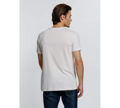 Футболка унисекс T-Bolka 160, молочно-белая