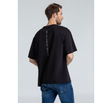 Футболка оверсайз «Внутренний Рим», черная