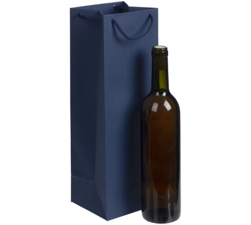 Пакет под бутылку Vindemia, синий