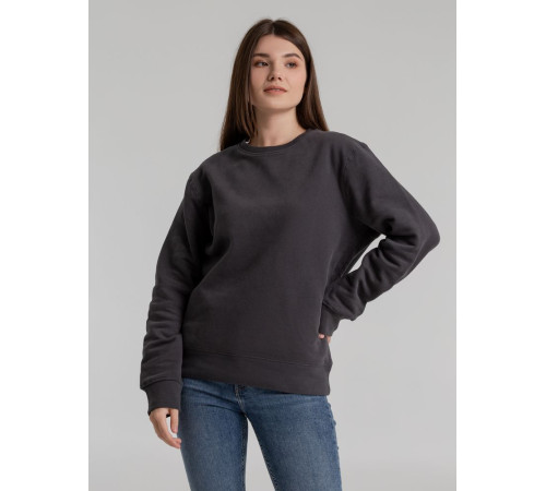 Свитшот унисекс King, темно-серый