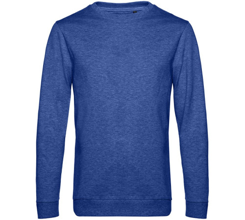 Свитшот унисекс Set In, ярко-синий меланж