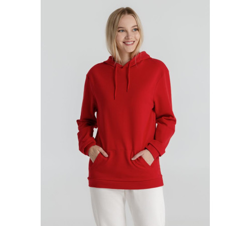 Толстовка с капюшоном унисекс Hoodie, красная