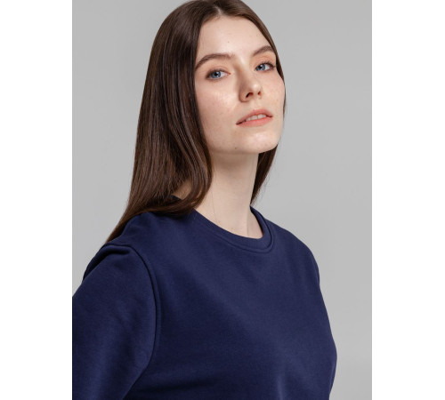 Свитшот унисекс BNC Inspire (Organic), темно-синий