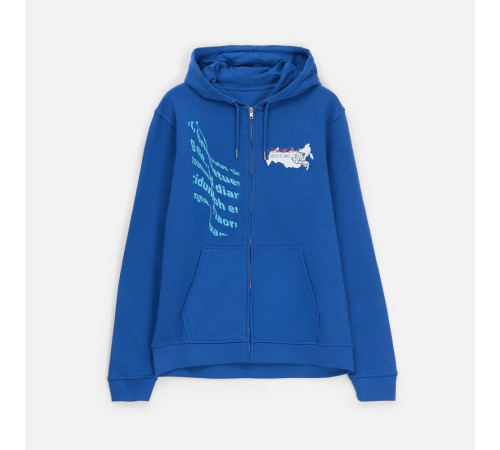 Толстовка унисекс Calipso, ярко-синяя (royal)