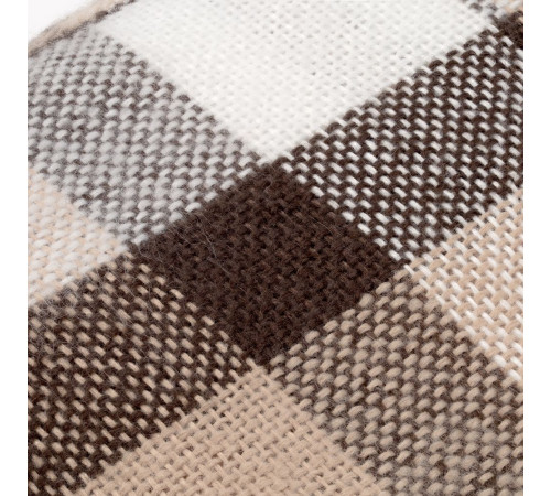 Плед Edinburgh, бежево-коричневый