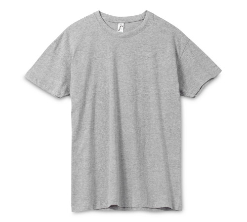 Футболка унисекс Regent 150, серый меланж