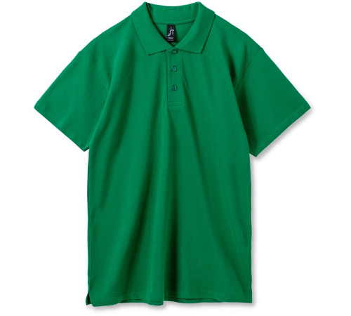 Рубашка поло мужская Summer 170, ярко-зеленая