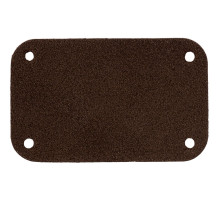 Лейбл Etha Nubuсk, S, темно-коричневый