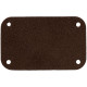 Лейбл Etha Nubuсk, S, темно-коричневый