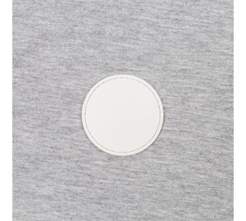 Лейбл из ПВХ Dzeta Round, L, белый