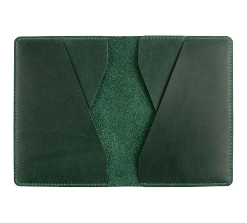 Обложка для паспорта inStream, зеленая