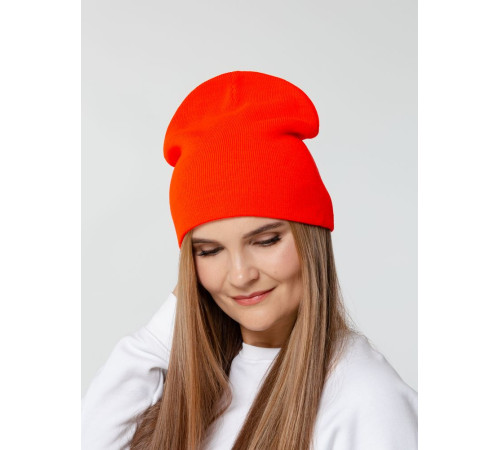 Шапка Tube Top, красная (кармин)