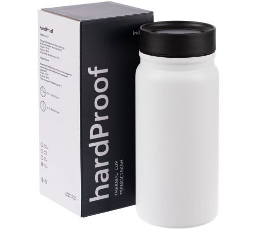 Термостакан Hardproof, белый