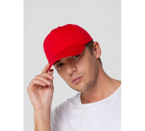 Бейсболка Promo, красная