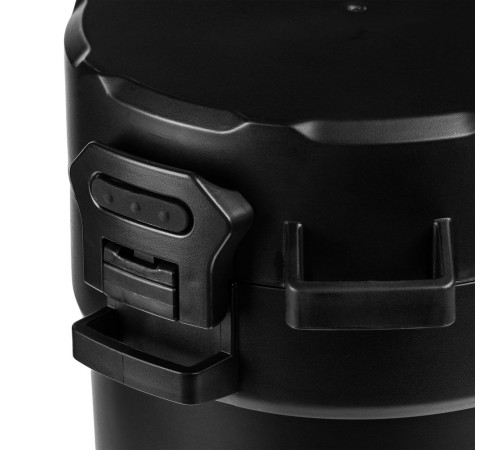 Термос для еды Jiayi в термочехле, черный