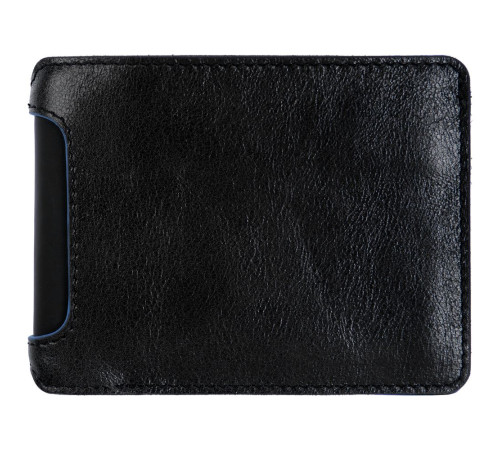 Портмоне Arrival, черное с синим