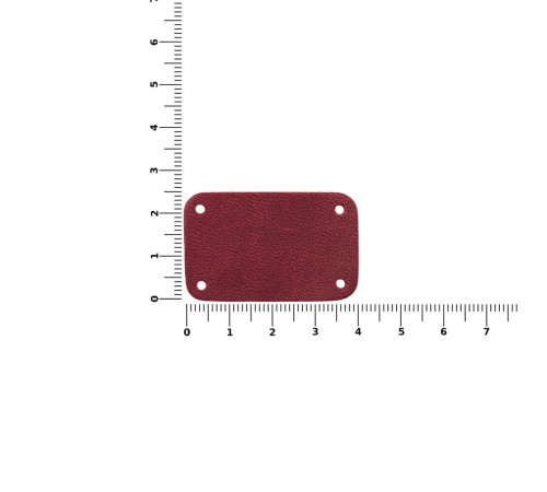 Лейбл Latte, S, винный