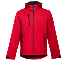 Куртка софтшелл мужская Zagreb, красная