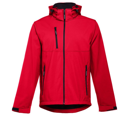 Куртка софтшелл мужская Zagreb, красная