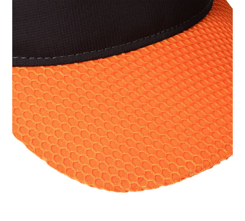 Козырек Grand Slam, темно-серый с оранжевым