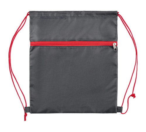 Детский рюкзак Novice, серый с красным