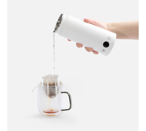 Смарт-бутылка с подогревом жидкости Hotspot, белая