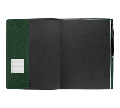 Ежедневник в суперобложке Brave Book, недатированный, зеленый