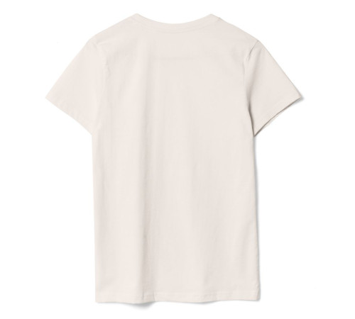 Футболка женская T-bolka Lady, молочно-белая