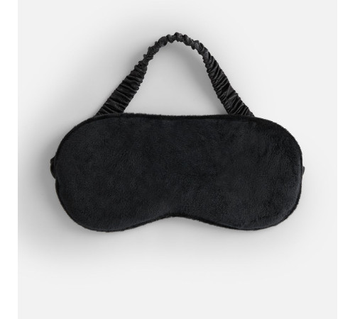 Двухстороняя маска для сна Veluto, черная