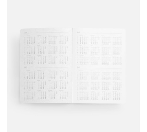 Ежедневник Flexpen Shall, недатированный, серый