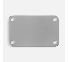 Шильдик металлический Furo, серебристый