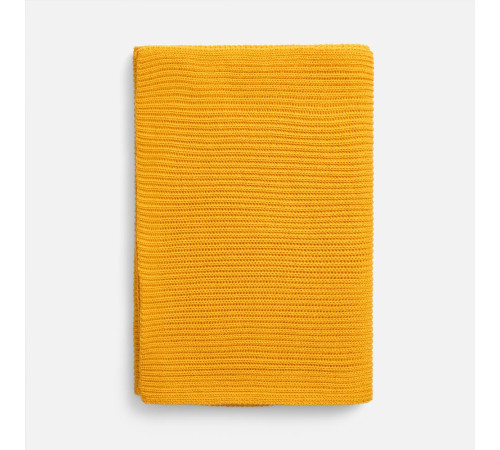 Шарф Nobilis Mono, желтый (медовый)