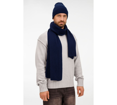 Шапка Nobilis Mono, темно-синяя