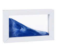 Песочная картина-антистресс Zenscape, белая с синим