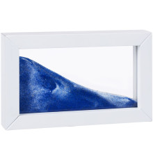 Песочная картина-антистресс Zenscape, белая с синим