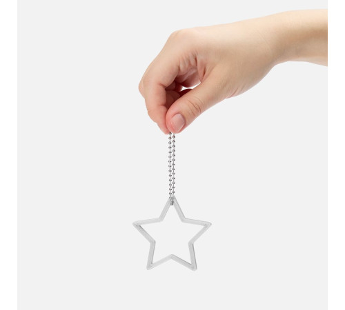 Набор Astrela, белый с серебристым