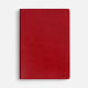 Ежедневник Nebraska Flex, недатированный, красный с золотистым
