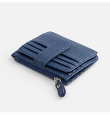 Картхолдер на молнии Unison, синий