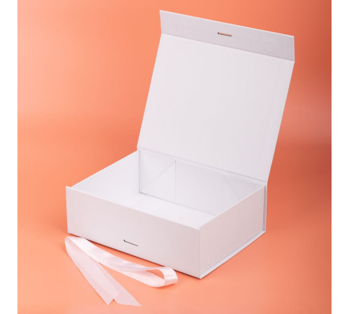 Коробка складная Rusetti, L, белая