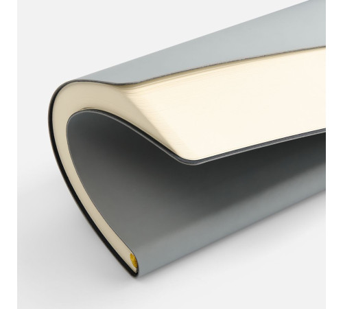 Ежедневник Flex Shall New, недатированный, серый