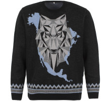 Джемпер Totem Wolf, черный