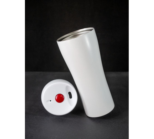 Термостакан Solingen, вакуумный, герметичный, белый