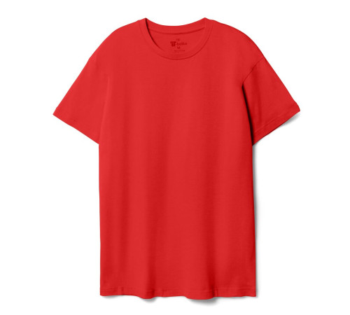 Футболка унисекс T-bolka 140, красная