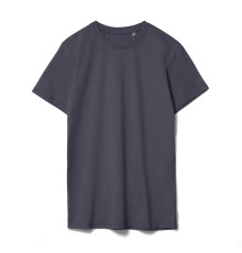 Футболка унисекс T-Bolka 160, темно-серая (графит)