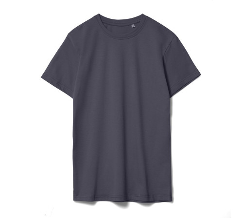 Футболка унисекс T-Bolka 160, темно-серая (графит)