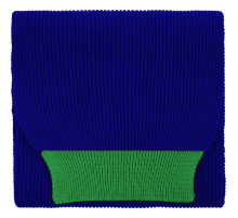 Шарф Snappy, синий с зеленым