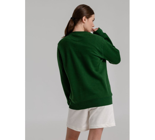 Свитшот унисекс King, темно-зеленый