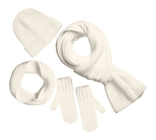 Шапка Nordkyn, молочно-белая