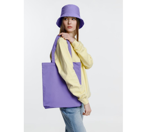 Холщовая сумка Avoska, сиреневая (орхидея)